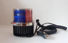 DC12V 10W strobe warning lights,round warning beacon,emergencylights for police ambulance fire,mount by magnetic,waterproof