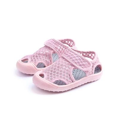 Summer Kids Shoes High-Quality Baby Hollowing Out Sandals Girls Toddler Soft Bottom Non-slip Mesh Beach Shoes For Boys Summer Kids Shoes High-Quality Baby Hollowing Out Sandals Girls Toddler Soft Bottom Non-slip Mesh Beach Shoes For Boys