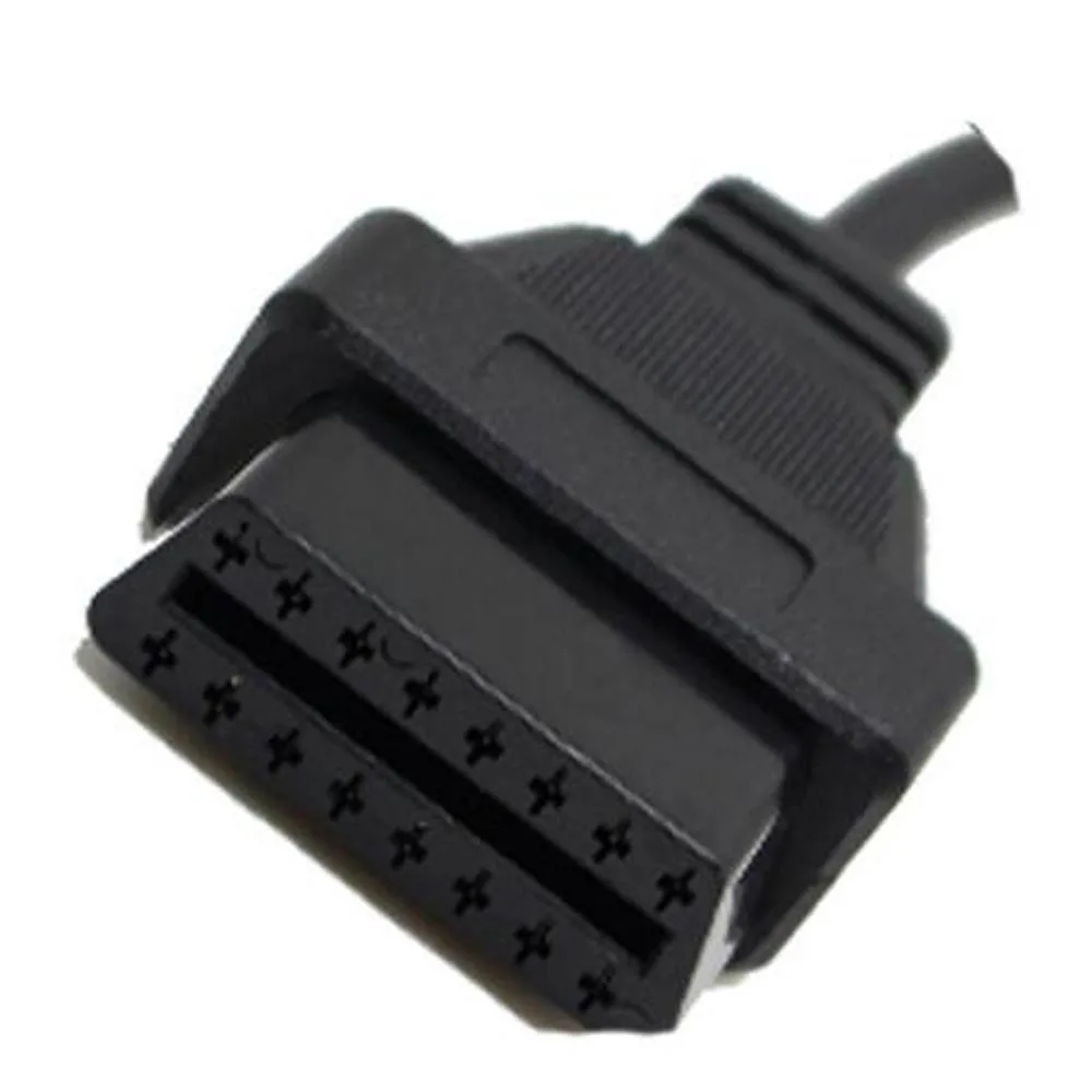Работает для автомобиля машины транспортного средства 6 Pin 6pin для 16Pin кабель адаптеры для бортовой диагностики, версия II Интерфейс 6Pin для OBD2 16 Pin адаптер