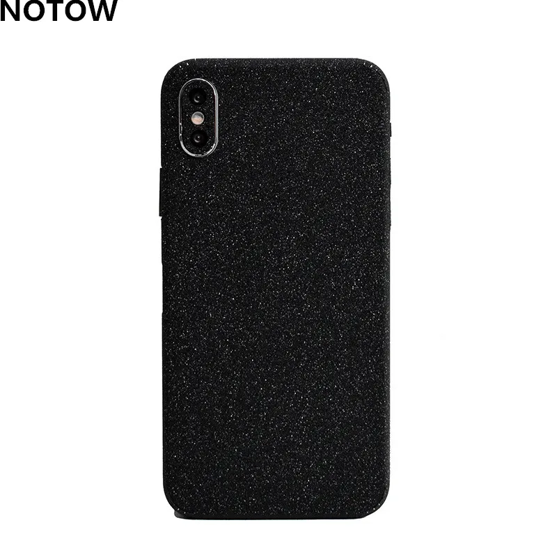 

NOTOW Fashion Matte flash PVC Sticker Wrap Skin Mobile Back Paste Protective Film For iphone xs/xsmax/xr/x/7/7plus/8/8plus/6 6s