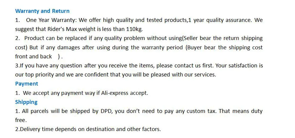 Hai wai cang new after sale