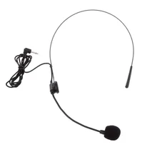 Microphone à bandeau unidirectionnel avec prise avec prise de Flexion