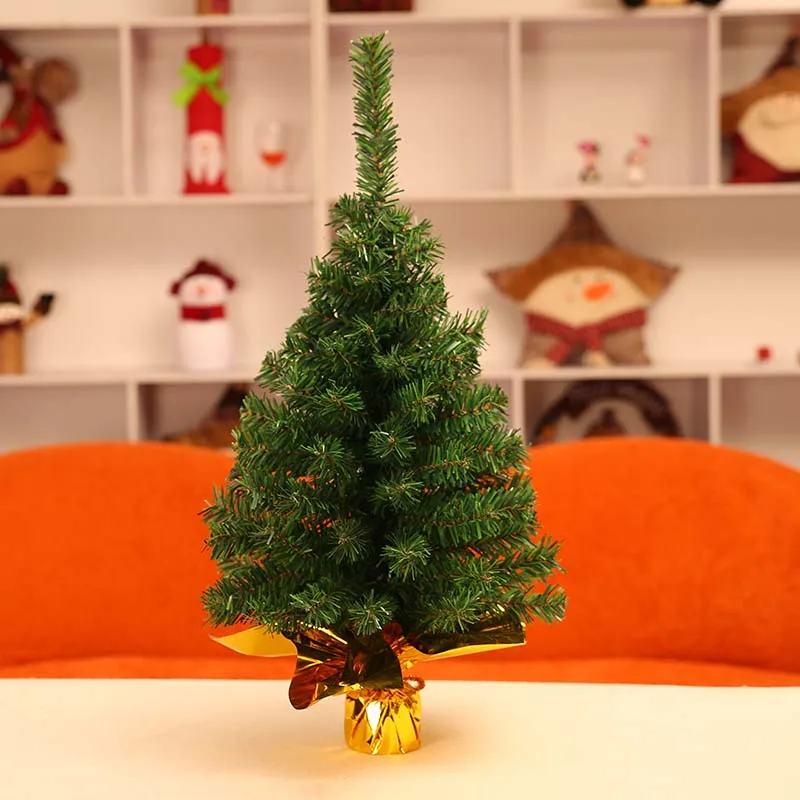 Bare Tree Мини светящиеся Рождественские елочные игрушки для детей 60 см DIY рождественские украшения со светящимися огнями новогодние игрушки в качестве подарков - Цвет: Bare Tree