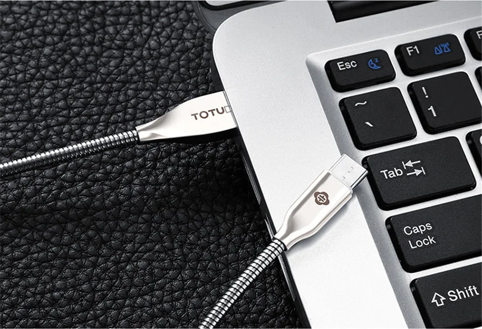 TOTU металлический USB кабель для Lightning Micro usb type C быстрое зарядное устройство Кабель-адаптер для iPhone 7 samsung Huawen Xiaomi htc кабели