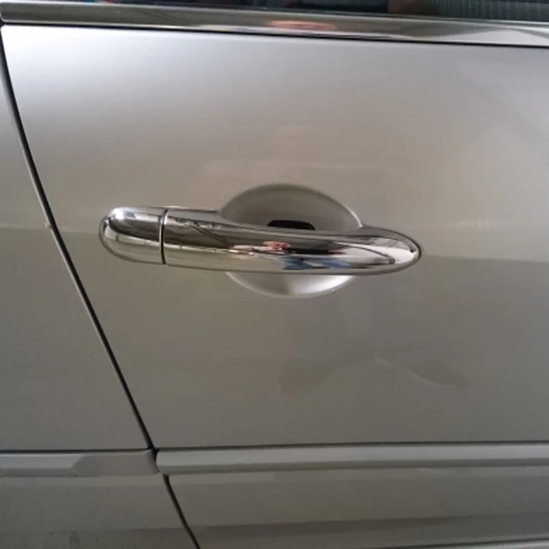 para Renault Megane ii 2 Mk2 2002 2003 2004 2005 2006 2007 2008 Abs Chrome Maçaneta Capa Guarnição