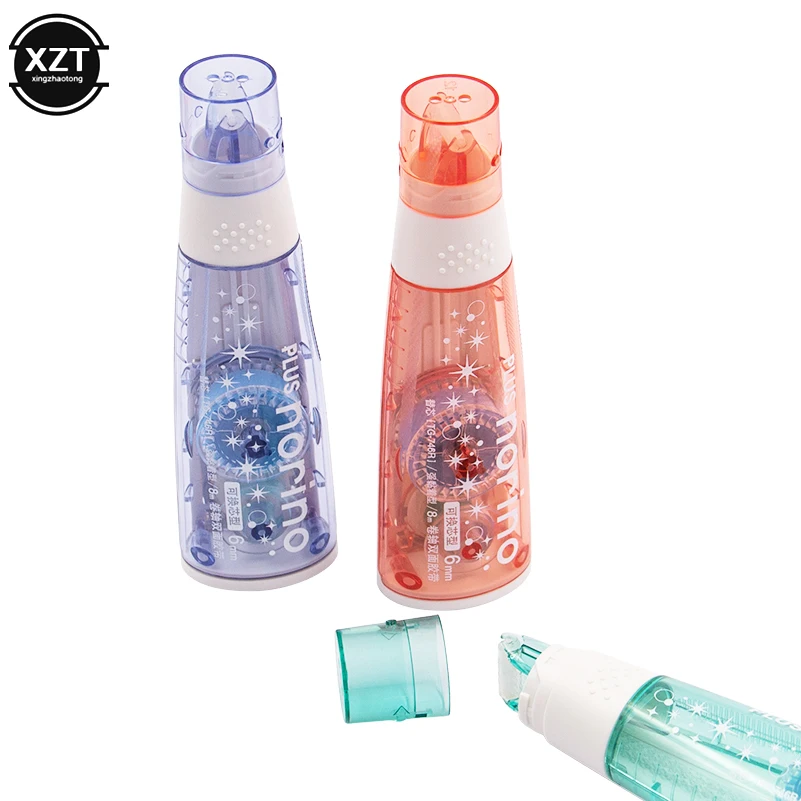 Милая Двухсторонняя клейкая бумажная лента ролик приклеивающая для украшения