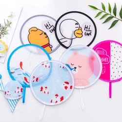 Creative Mini Cute Travel Accessorie Fold Small Round Fan Woman Kid Summer Cooler Portable Packing Organizer Fashion Case Cap Creative Mini Cute Travel Accessorie Fold Small Round Fan Woman Kid Summer Cooler Portable Packing Organizer Fashion Case Cap