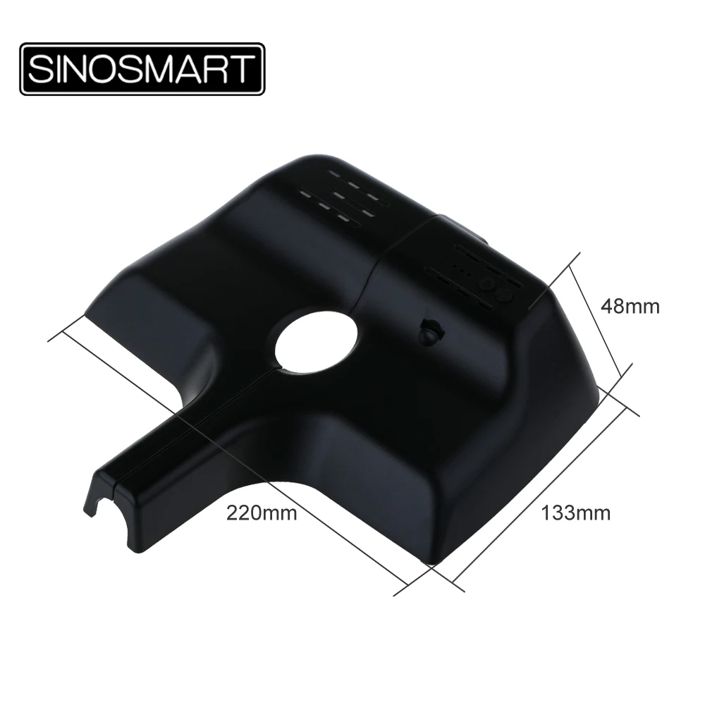 SINOSMART Novatek 96672 автомобильный Wifi DVR камера для Buick Regal Deluxe МОДЕЛЬ 2015 управление от