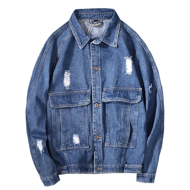 ripped trucker jacket