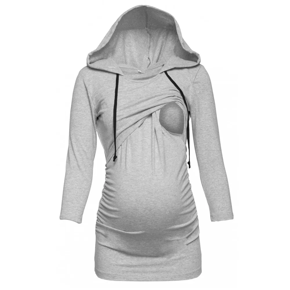 Telotuny summer Women Pregnant Maternity Nursing T-Shirts Breastfeeding clothing for pregnant women Short Sleeve Shirt JL 24