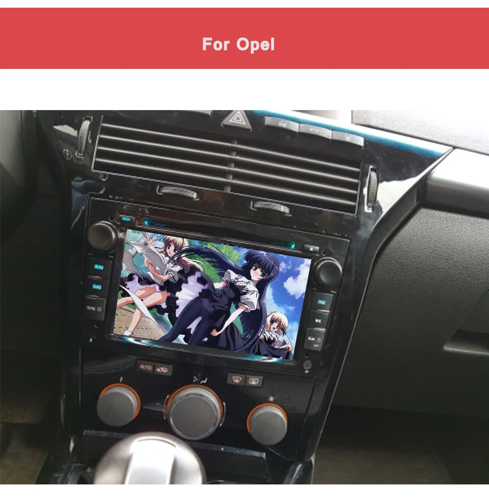 Top Android 9.0 2 DIN DVD GPS for Vauxhall Opel Astra H G J Vectra Antara Zafira Corsa Multimedia screen radio 4G RAM tape recorder 1