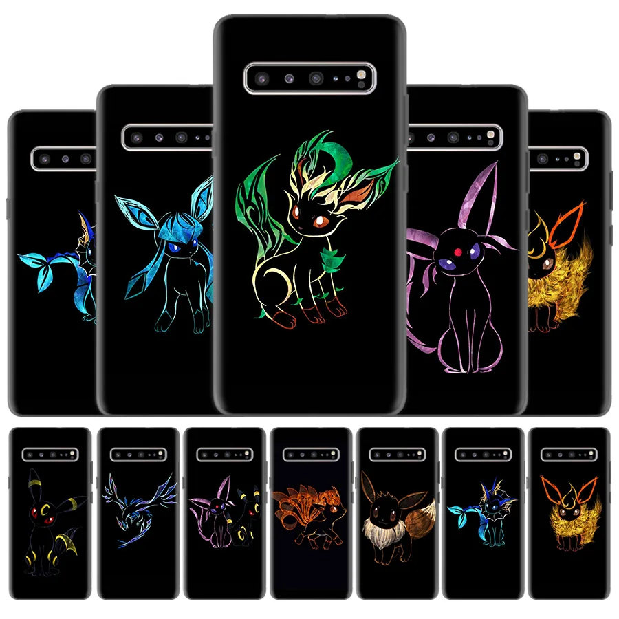

Silicone Phone Case Cover For Samsung Galaxy S10 S10e 5G S9 S8 J8 J6 J4 Plus 2018 M40 M30 M20 M10 Cute pokemons