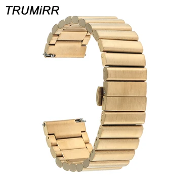 

20mm Stainless Steel Watch Band for Moto 360 2 42mm 2015 Samsung Gear S2 Classic R7320 & R735 Butterfly Buckle Bracelet Strap