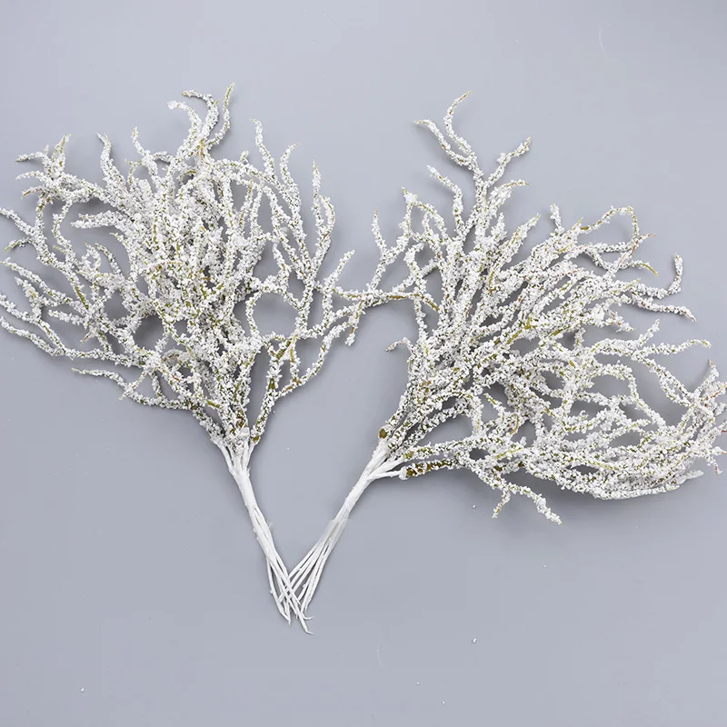 6pcs fake Branch artificial plants decorative flowers wreath home decoration bridal accessories clearance diy household products