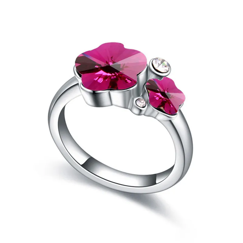 Length swarovski x rings for women for women