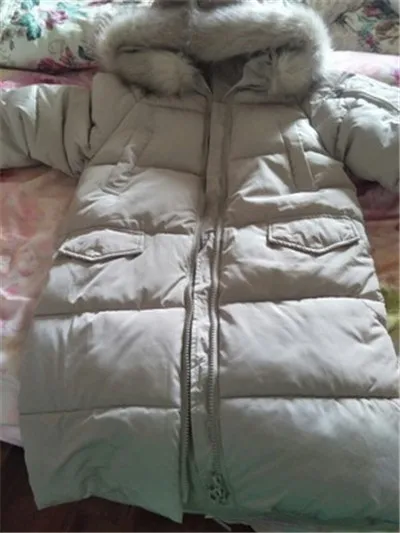 Женский зимний пуховик, хлопковая куртка, уплотненная, длинная, парка, меховой воротник, с капюшоном, топы, плюс размер, женская, тонкая, теплая, хлопковая куртка s N245