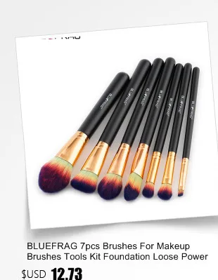 Bluefrag кисти для макияжа Профессиональная Косметика для век Пудра смешивания румяна для губ инструментов красоты Pinsel 4/10 шт. комплект