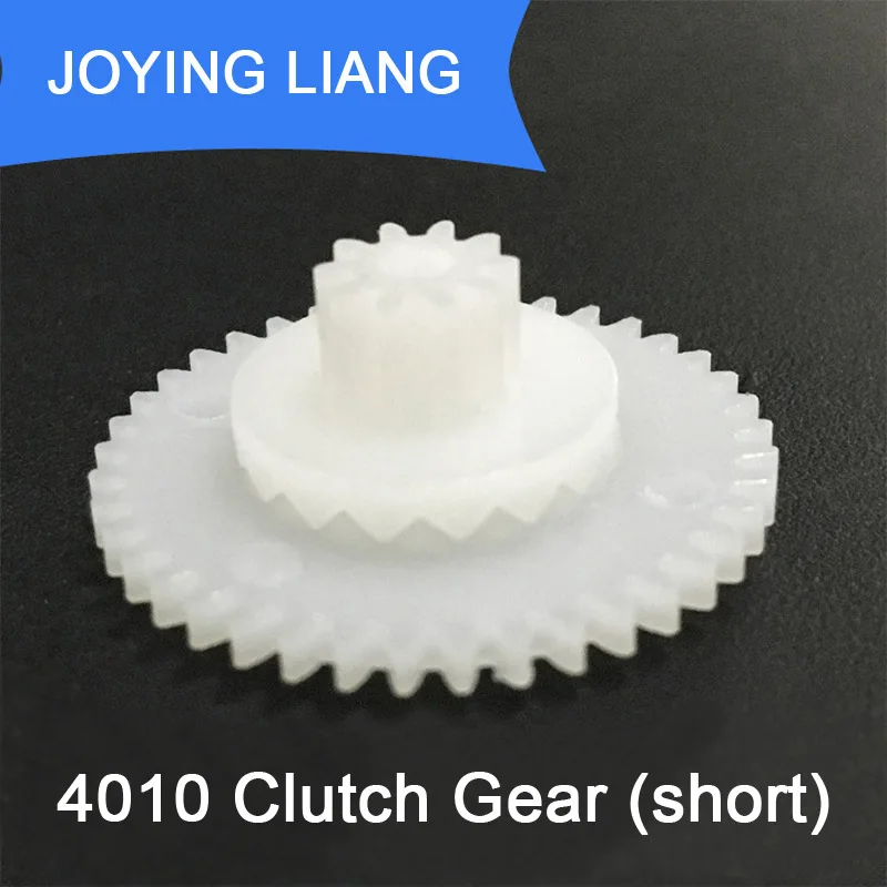 4010 Clutch Gear Short Type Modulus 0.5 POM Plastic Gear Clutch Set DIY