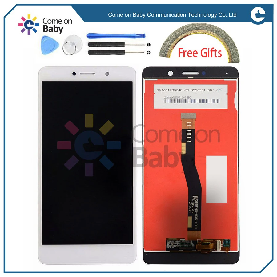 Для Huawei Honor 6X BLN-L24 BLN-AL10 ЖК-дисплей + сенсорный экран 100% новый дигитайзер сборка