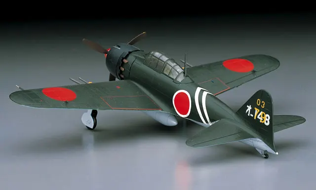 

MITSUBISHI A6M5c Zero fighter 52 C 1/72 Assembly model aircraft