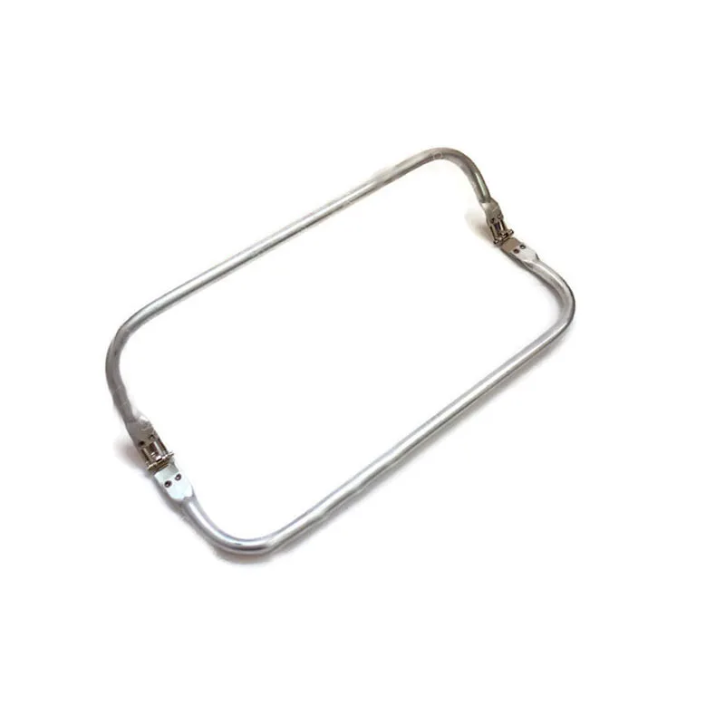 16 inch Bigest aluminous tubular internal hinge Bag frame purse frame