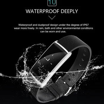 

KN108 BT4.0 Smart Wristband Blood Pressure Oxygen Smart fitness Bracelet Heart Rate Monitor Smarband Smart band For Android