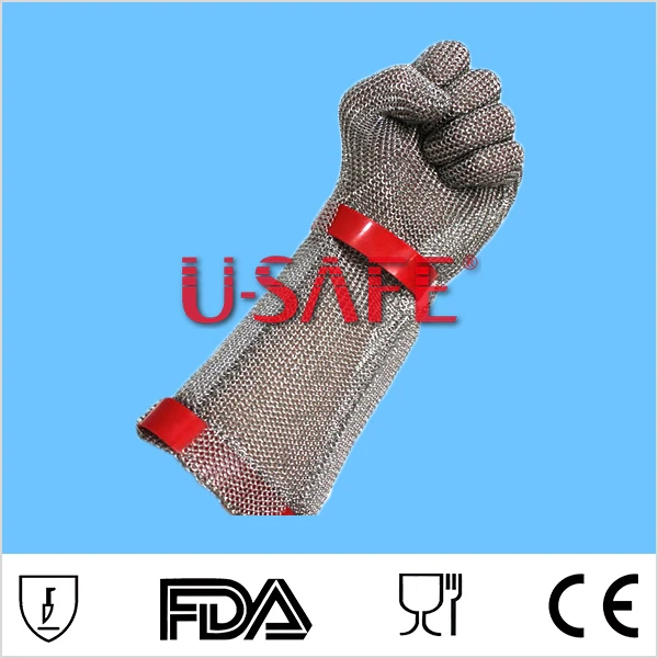 stainless steel butcher glove