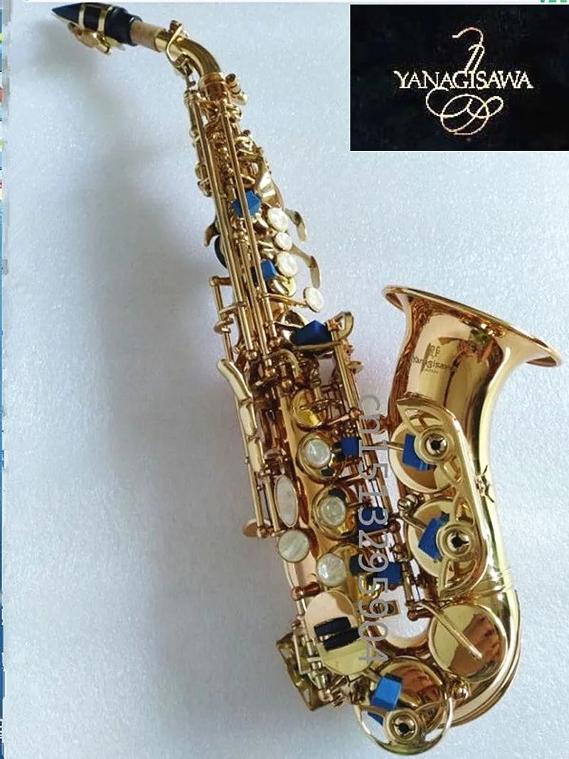 

Yanagisawa Soprano saxophone Tom BB Soprano Saxophone curve of B created musical instrument Saxophone for child's gift S