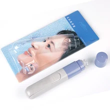 Fast shipping Mini Portable Facial Forehead Nose Pore Cleaner Face Blackhead Zit Acne Remover Skin Clean Massage Tool Woman Man