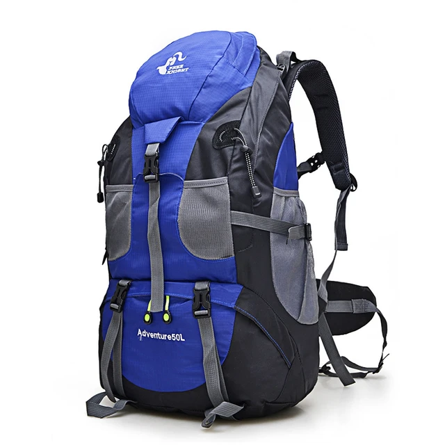 Hot Sale 50L Outdoor Backpack Camping Bag Waterproof Mountaineering