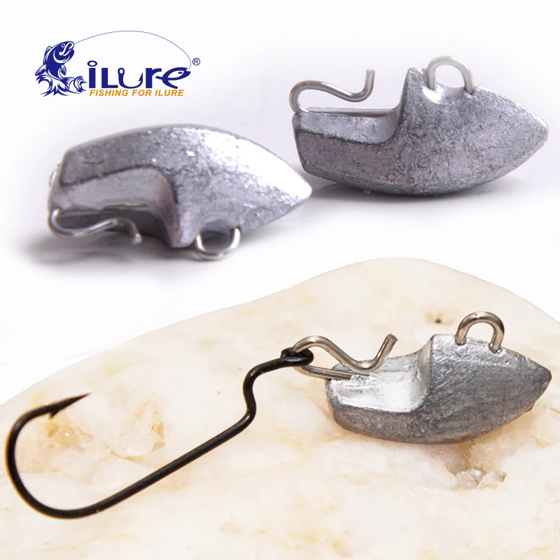 ILure 10 قطعة/الوحدة تهزهز رئيس الرصاص 2.1g 2.8g 3.8g 5.3g 6.5g 9.5g موازنة كرنك هوك لينة إغراء الطعوم تكساس الصيد اكسسوارات ILure 10 قطعة/الوحدة تهزهز رئيس الرصاص 2.1g 2.8g 3.8g 5.3g 6.5g 9.5g موازنة كرنك هوك لينة إغراء الطعوم تكساس الصيد اكسسوارات