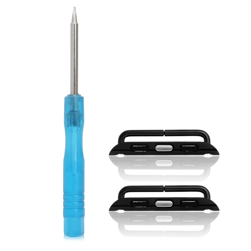 

Watch Band Adapter Kits Strap Connection Connector + TOOL For iwatch Apple Watch