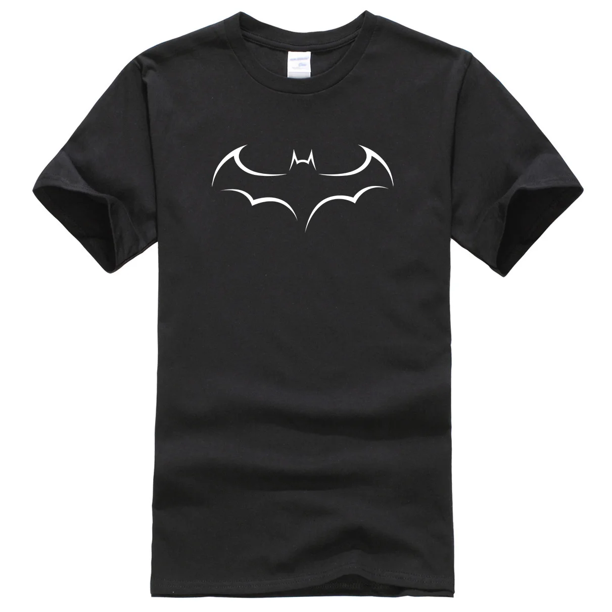

BATMAN fashion casual 2019 hot sale new t shirts men BAT printed men's T-shirts harajuku o-neck cotton T-shirt brand clothing