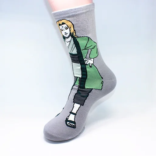 Носки хлопковые с забавным рисунком для мужчин носки аниме Harajuku стиль DRAGON BALL Comic Super Siya Sun Wukong Calcetines Hombre