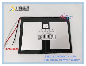 

3.7V 4600mAH 3290111 Polymer lithium ion / Li-ion battery for mobile phone tablet pc cell phone POWER BANK e-book