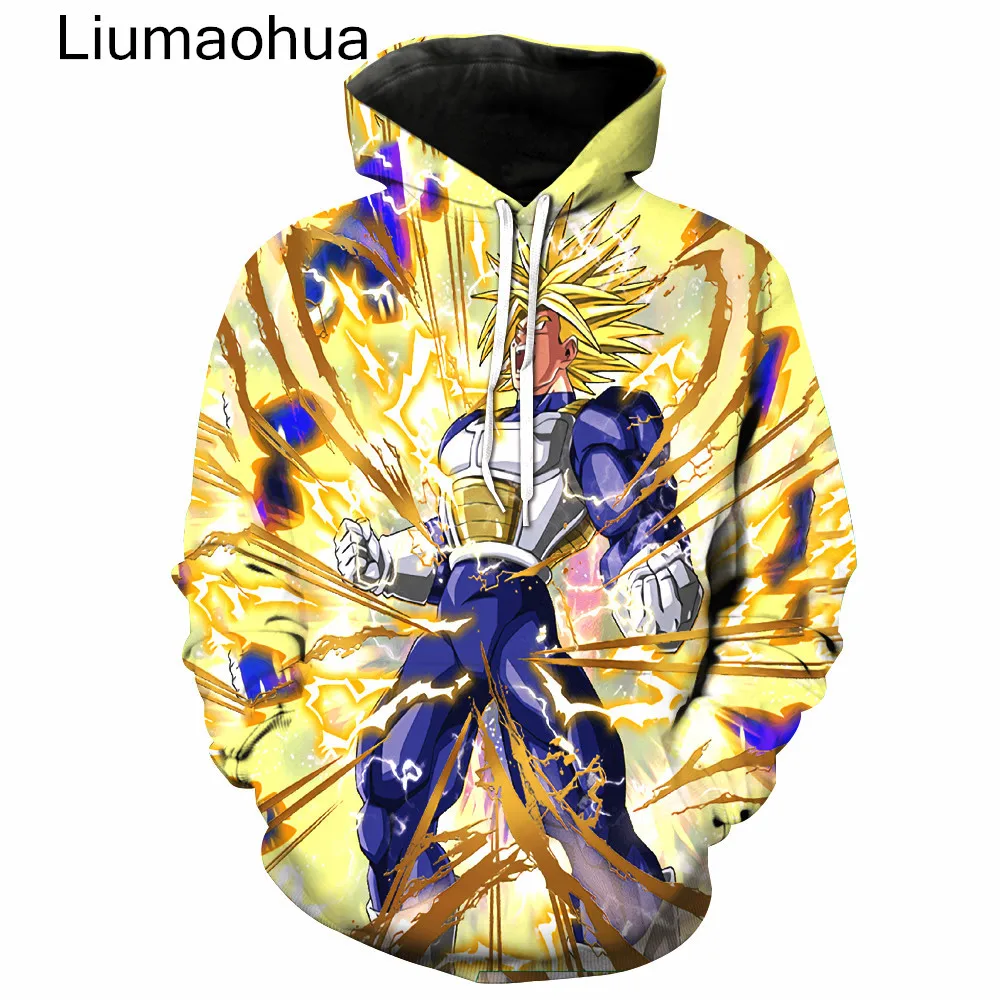 

Liumaohua New Men/Women 3D Print Hoodies Anime Dragon Ball Z DBZ Goku Kids Cute Hooded Pullovers Sweatshirts Harajuku S-5XL
