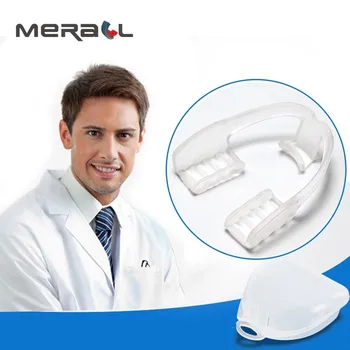 

Sleeping Bruxism Mouth Guard Stop Teeth Grinding Anti-Snoring Food-grade Mouthpiece Better Breath Sleep Aid Box