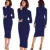 Kenancy 5 Colors Solid Turtleneck Mid-Calf Warm Knitted Sweater Dress Women Elegant Slim Long Sleeve Bodycon Vestidos Elastic