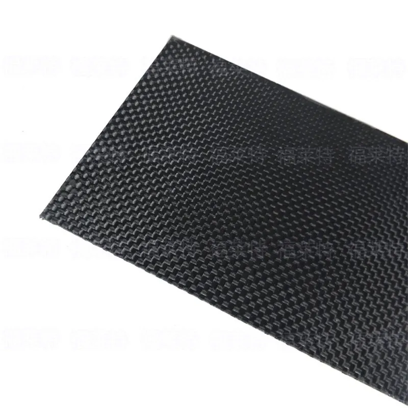 500x600x0,3 мм лист панели из настоящего углеродного волокна 3K гладкая волнистая глянцевая поверхность