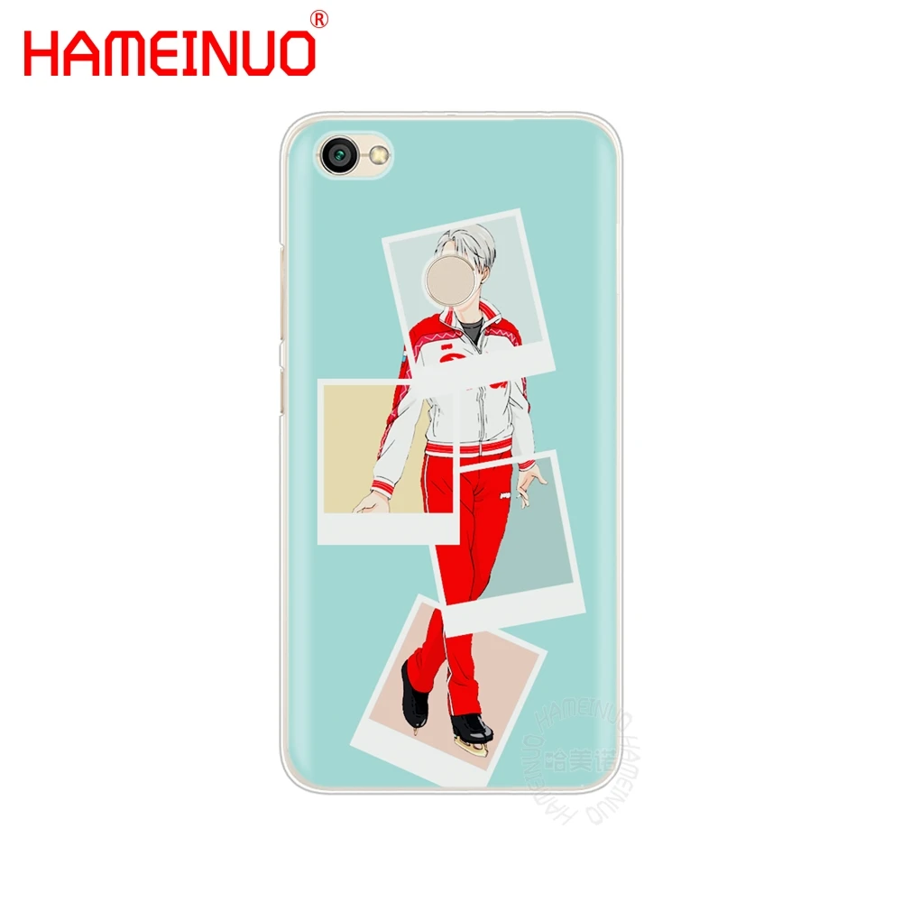 HAMEINUO yuri on ice history maker чехол для телефона Xiaomi redmi 5 4 1 1s 2 3 3s pro PLUS note 4X 4A 5A|Бамперы| |