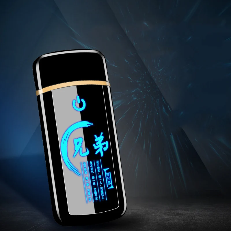Светодиодный прикуриватель для экрана USB зарядка Электронная зажигалка