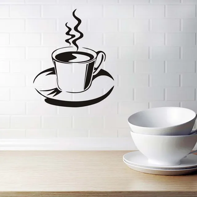 Best Offers Heart Shaped Coffee Wall Sticker Vinyl Art Wallpaper For Cafe Removable PVC Home Decor Dining Room Mural Transfer Vintage Decal Best Offers Heart Shaped Coffee Wall Sticker Vinyl Art Wallpaper For Cafe Removable PVC Home Decor Dining Room Mural Transfer Vintage Decal