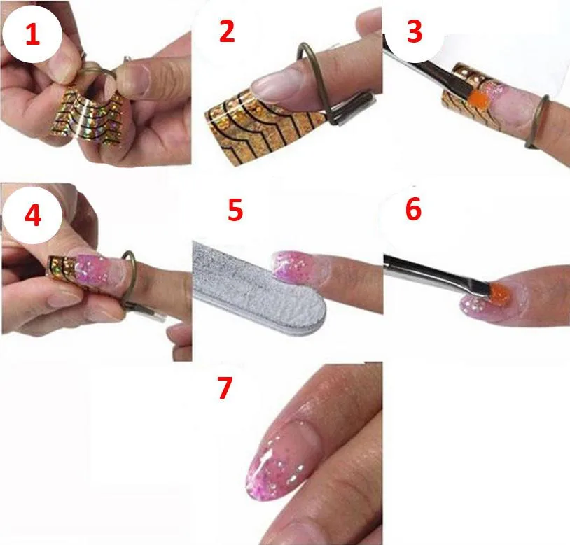 Reusable Aluminum Nail Forms