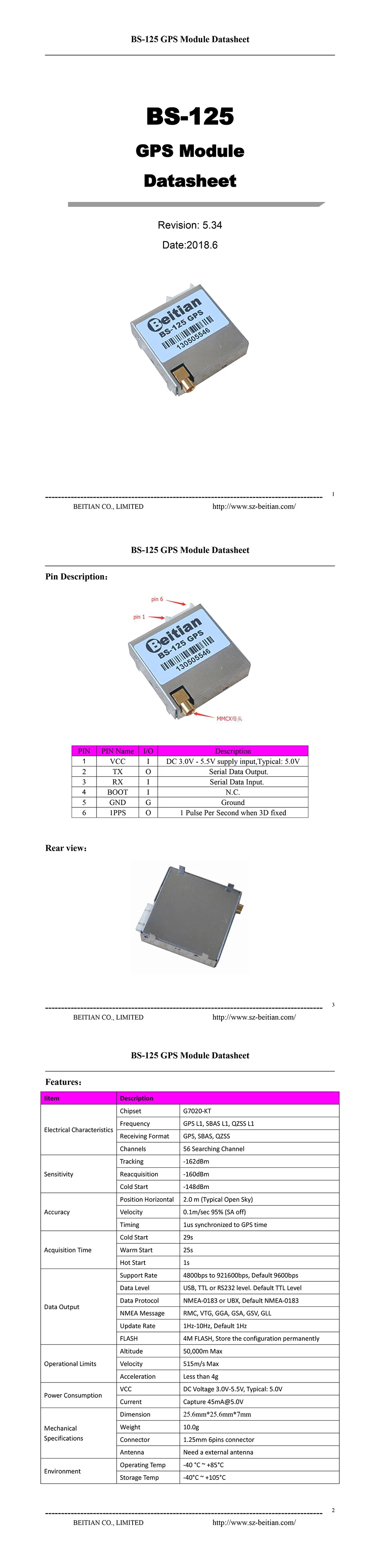 Ttl 1PPS gps модуль ж/Внешняя gps антенна BS-125 заменить M-87 GR-87 M87 GR87