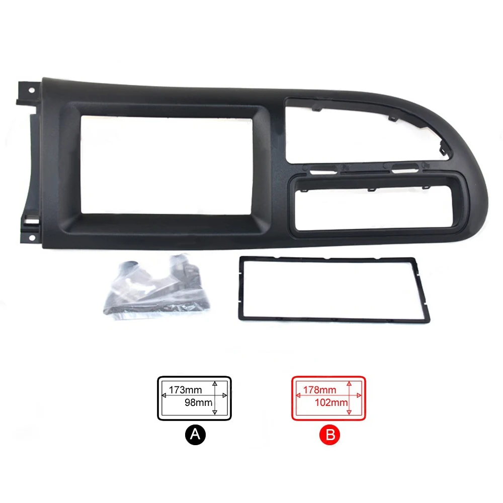 

Fascias Car Radio Frame for Ford Transit 2014~2018GPS Navigation Frame Auto Radio DVD Stereo MP3 Player Panel Dashboard Trim Kit