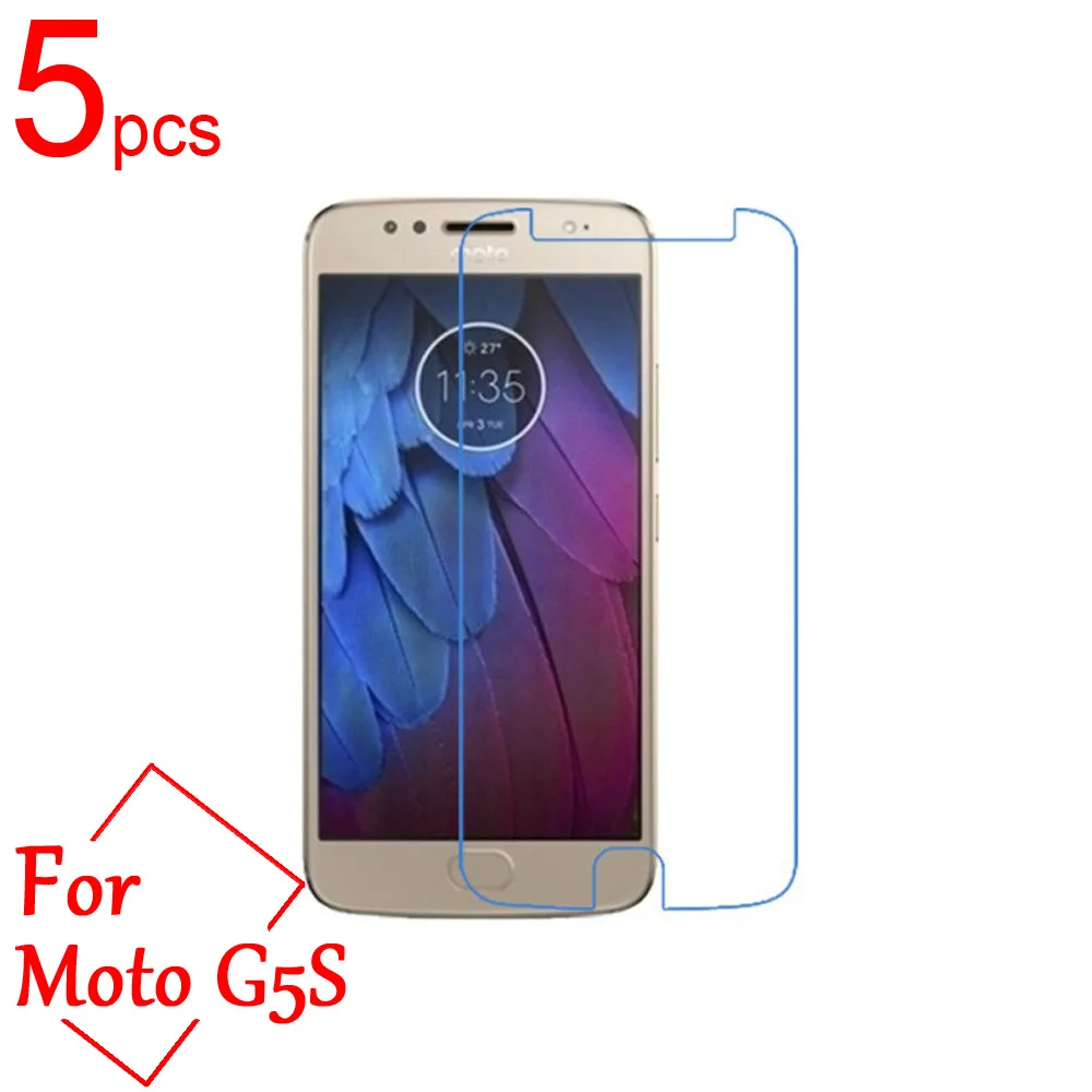 5 шт. ультра прозрачный/матовый/нано защитный чехол для экрана Motorola Moto G5S Plus XT1795