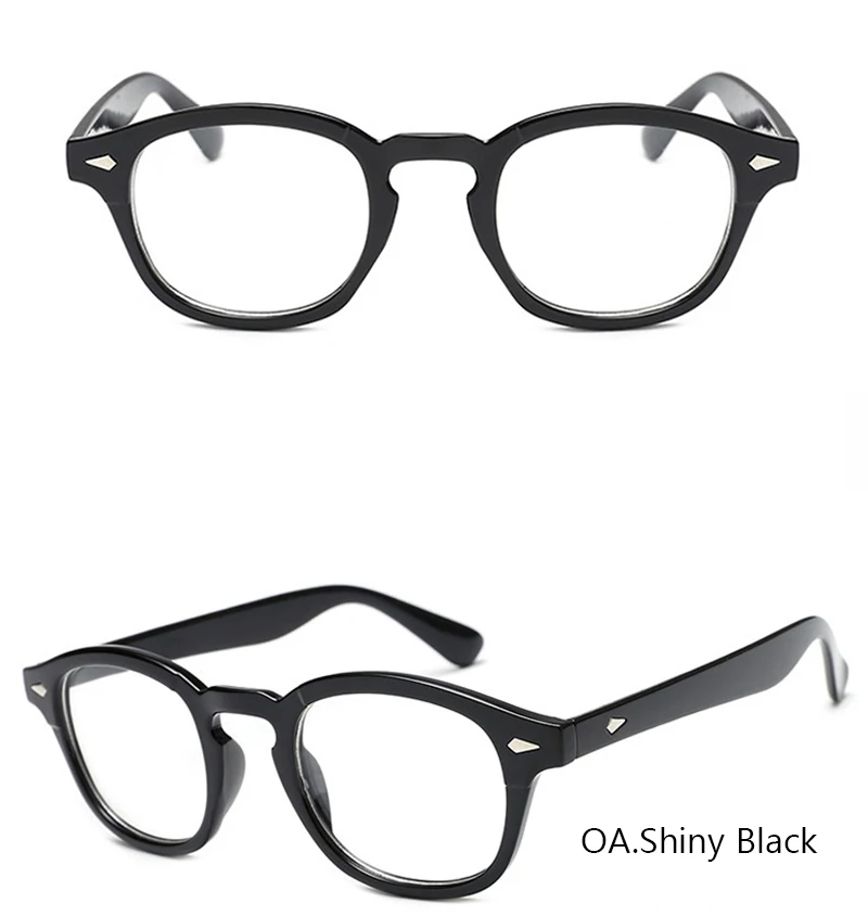 IVSTA Nerd, модные солнцезащитные очки, для мужчин, стиль, круглый оттенок, океанские линзы, брендовые, дизайнерские, вечерние, для шоу, солнцезащитные очки, для женщин, синие, с заклепками - Цвет линз: Optical Shiny Black