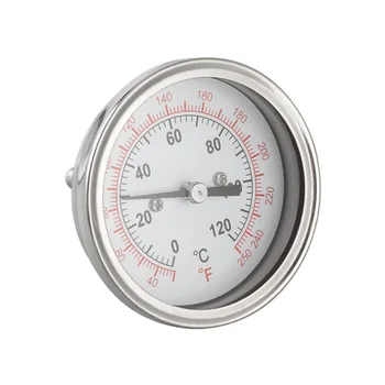

BBQ Thermometer Industrial Thermometer For A Moonshine Still Condenser Brew Pot Temperature Instruments Stainless Steel
