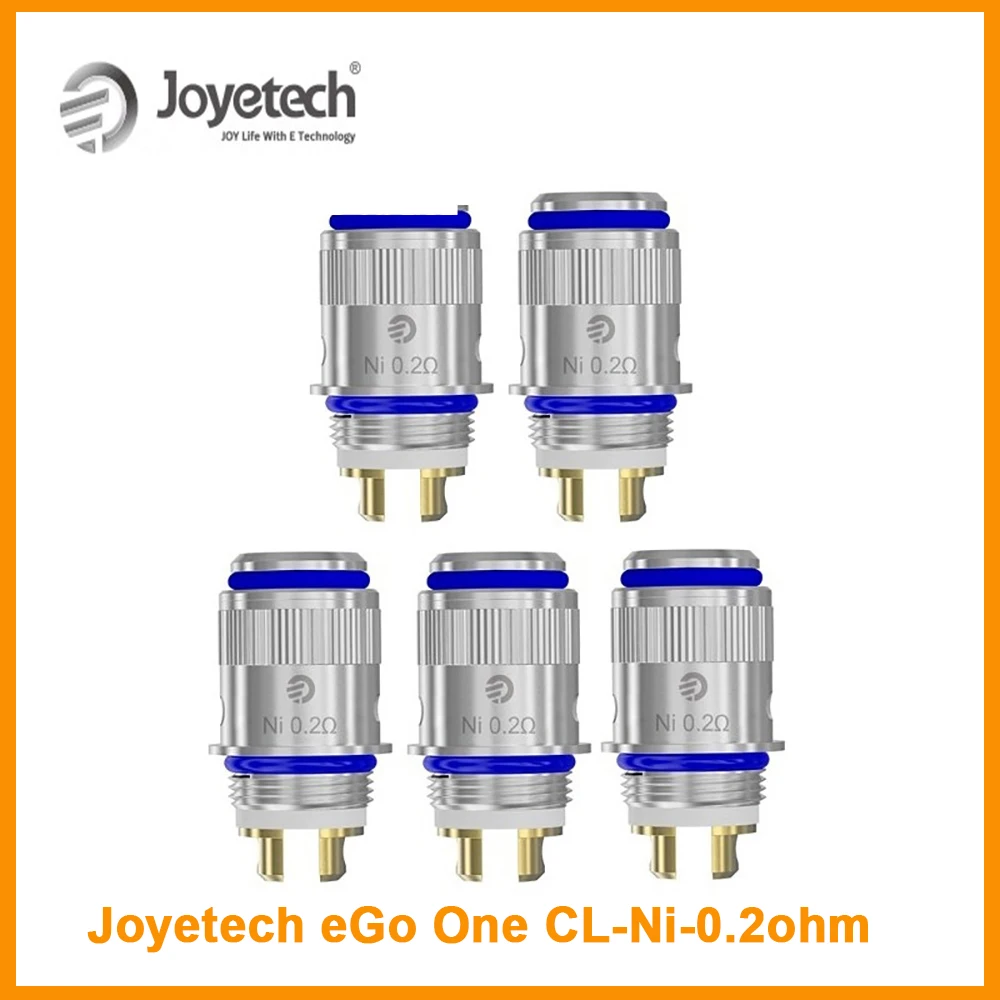

Original 5pcs Joyetech eGo One CL Atomizer Head CL 0.5ohm Or 1ohm Resistance Atomizer Heads for eGo One Atomizers