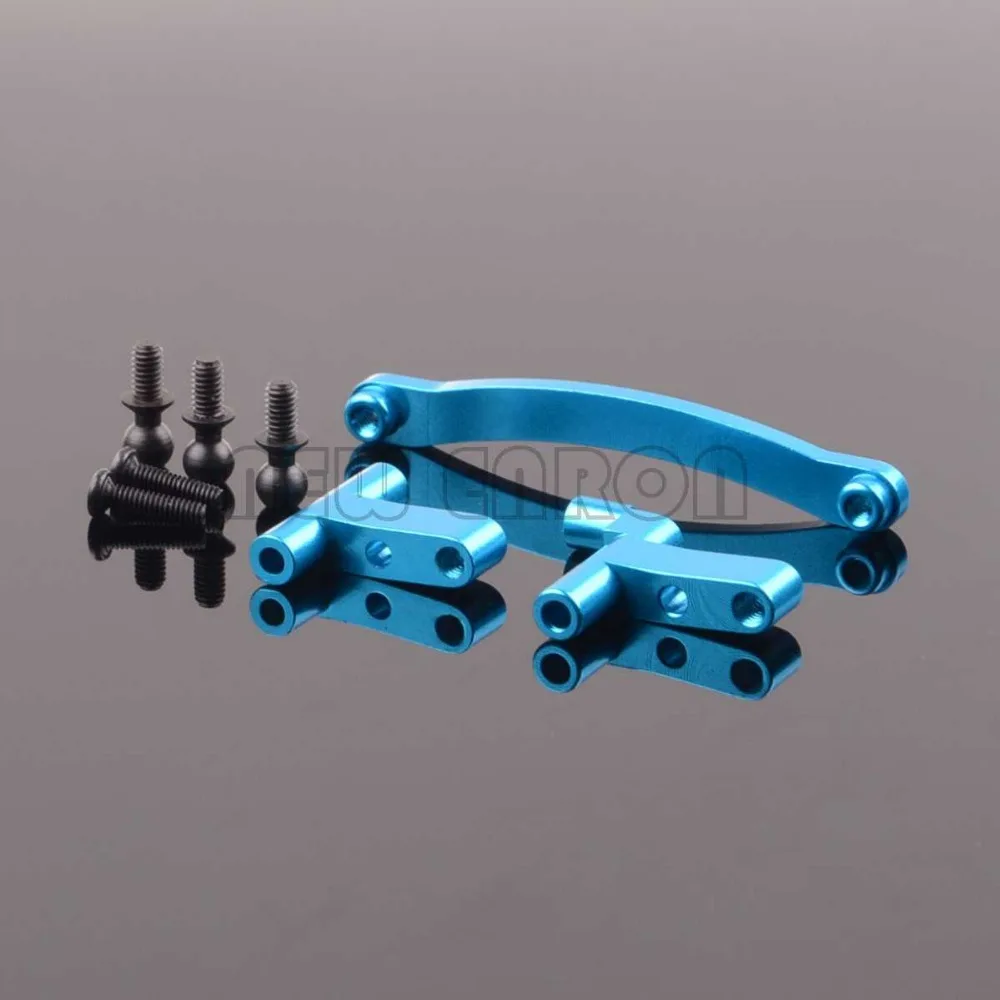 736010 алюминиевое рулевое управление Servo Saver Полный RC FS для 1/18th Bigfoot грузовиков